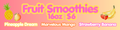 Fruit Smoothie Magnet (All Flavors)