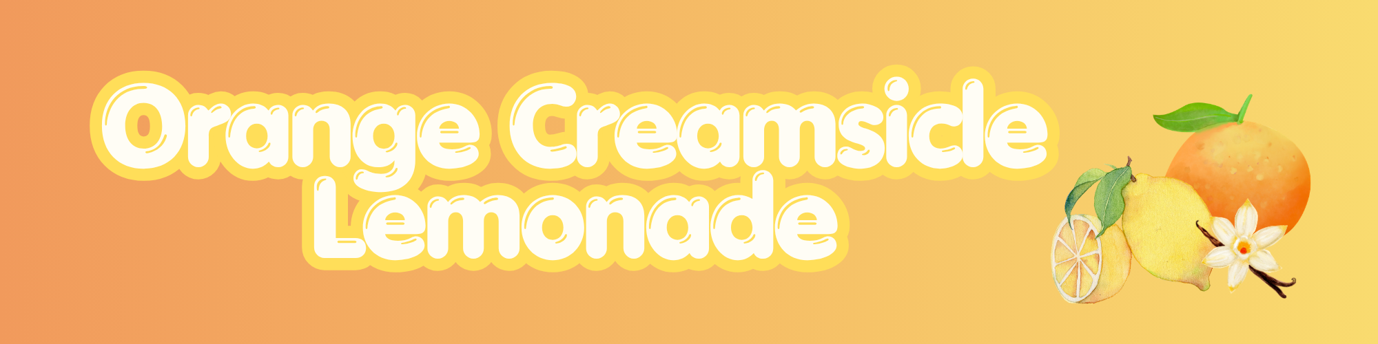 Orange Creamsicle Lemonade Magnet