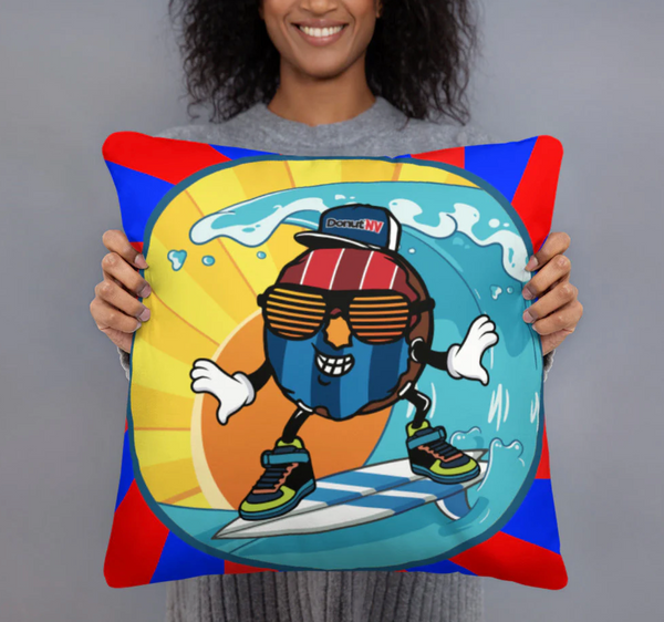 DonutNV Donut Dude Pillow