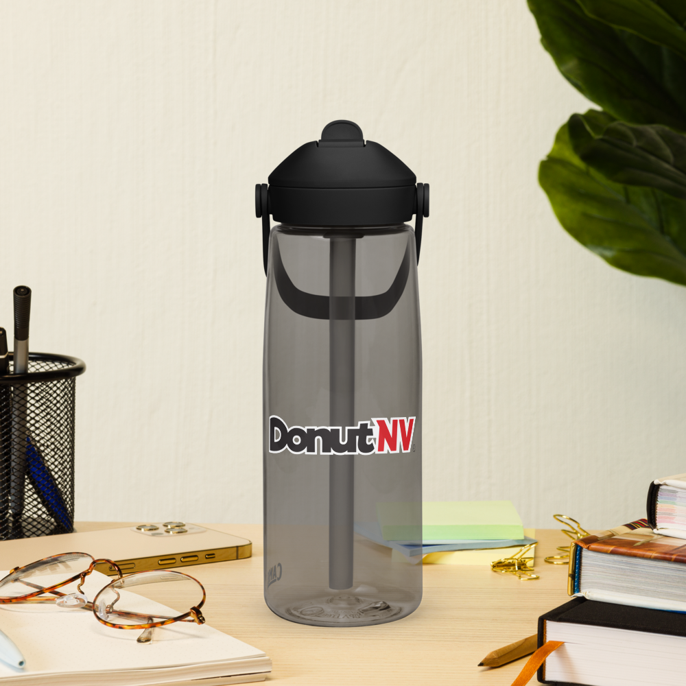 DonutNV Camelbak Flip Straw Water Bottle
